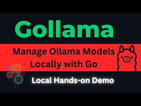 Fahd Mirza - Gollama - Manage Ollama Models Locally