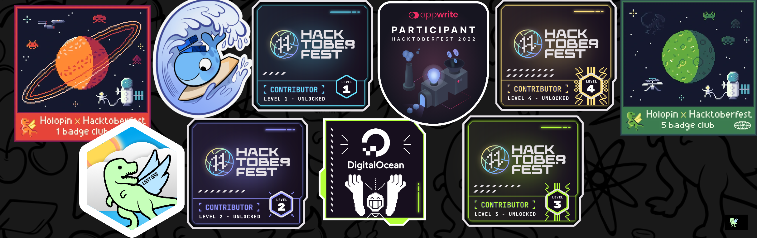 @aashiksharif's Holopin board