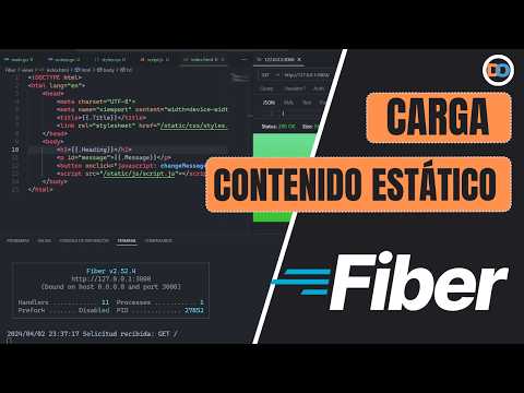 Cómo Usar Plantillas y Archivos Estáticos en Fiber 🛠️🎭