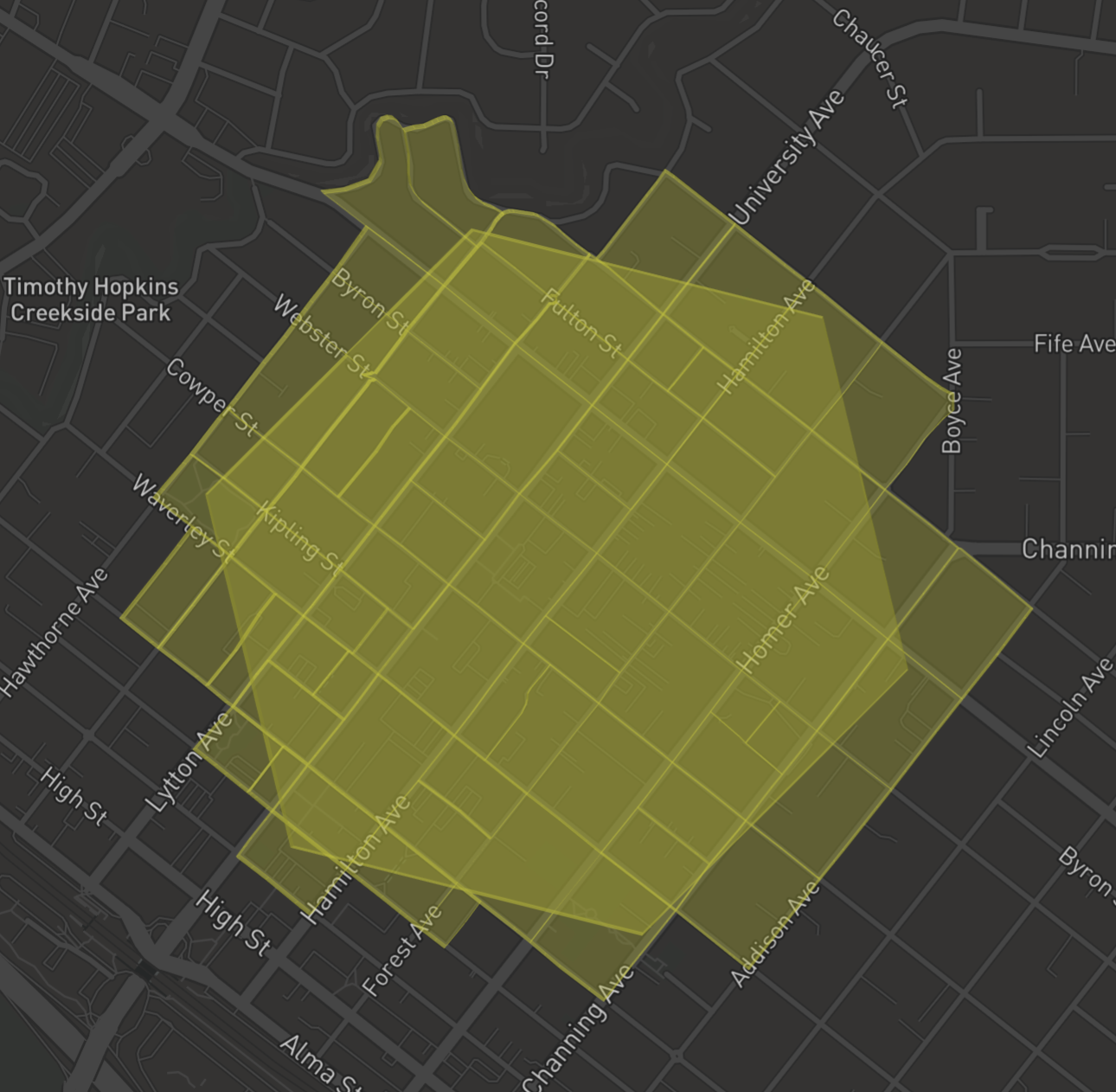 US Census Blocks that intersect with HOI