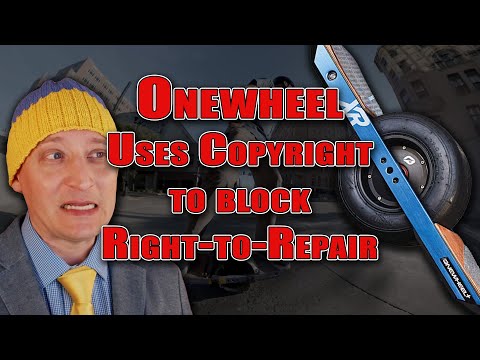 Onewheel Uses Copyright to Prevent Right-to-Repair (Future Motion v. JW Batteries)