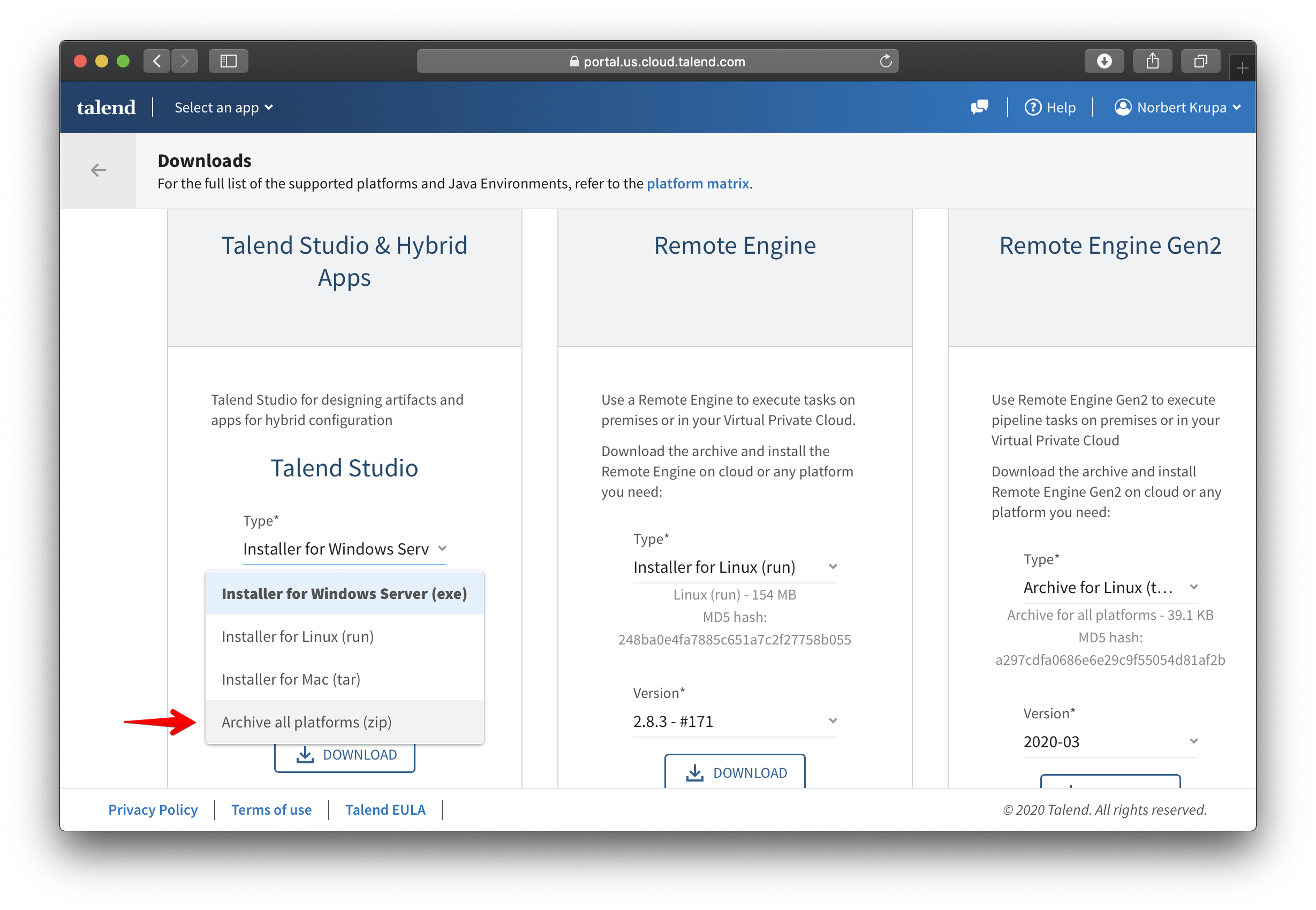 Talend Cloud Studio Download