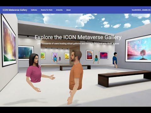 ICON Metaverse Gallery Demo