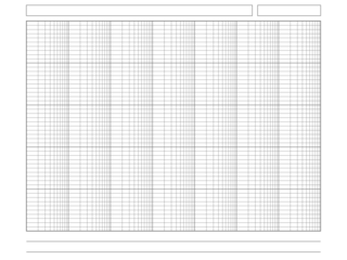 Semilogarithmic grid, landscape