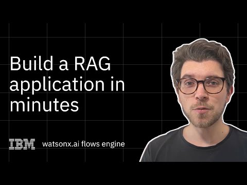 building AI applications with watsonx.ai flows engine