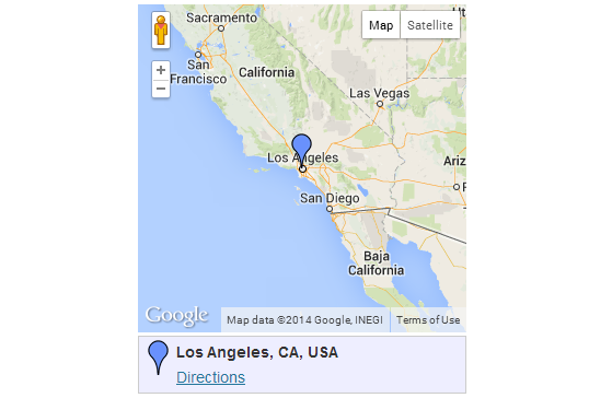 Google Maps front-end