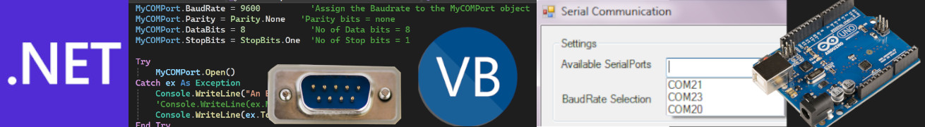 Serial Port communication between Arduino and PC using VisualBasic.Net and .NET Platform