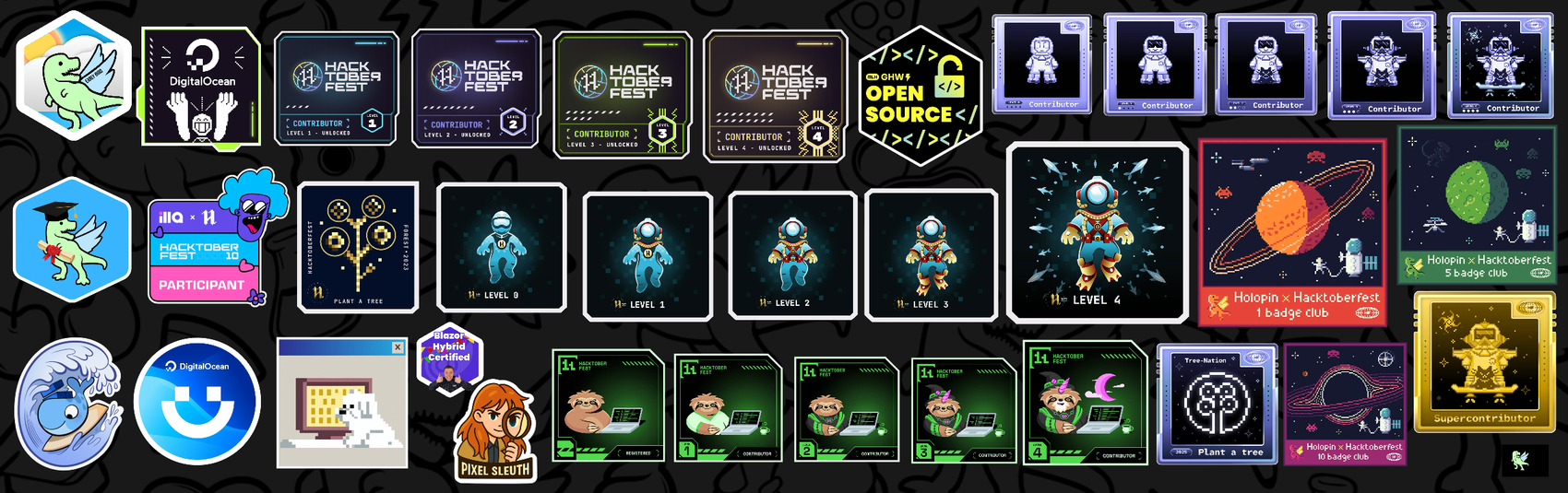 Holopin badges