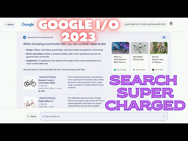 Google I/O 2023: Google Search Is SUPERCHARGED With NEW AI-Integrated Search & Price Comparison