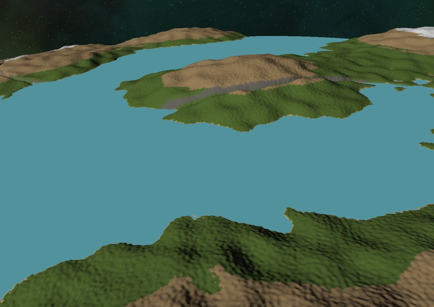 GitHub - JakubNei/procedural-planets-generator: Custom C# engine with ...