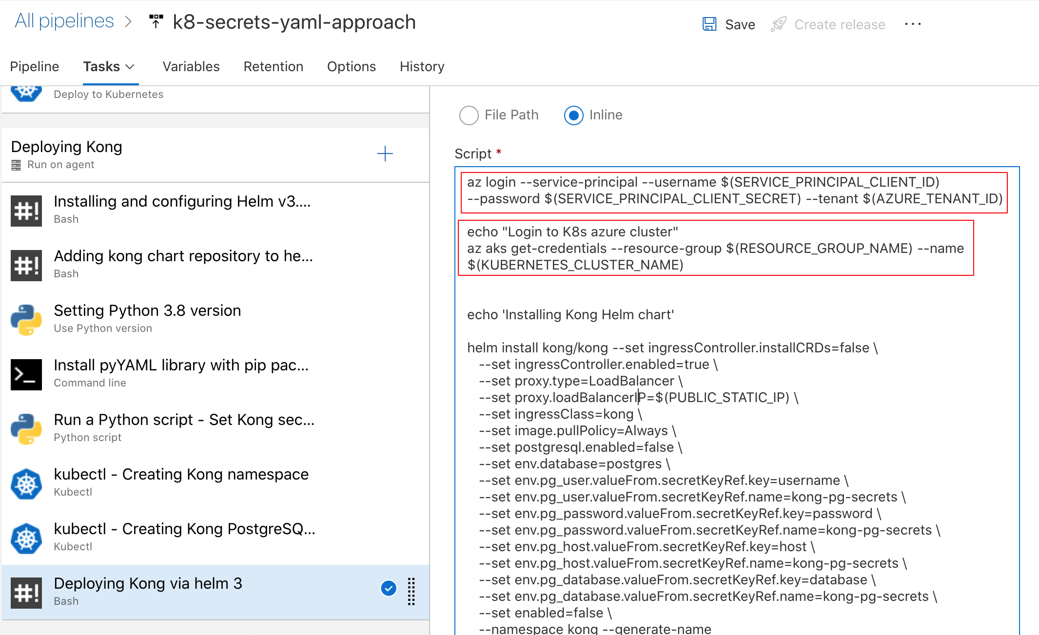 Injecting PgSQL real secrets