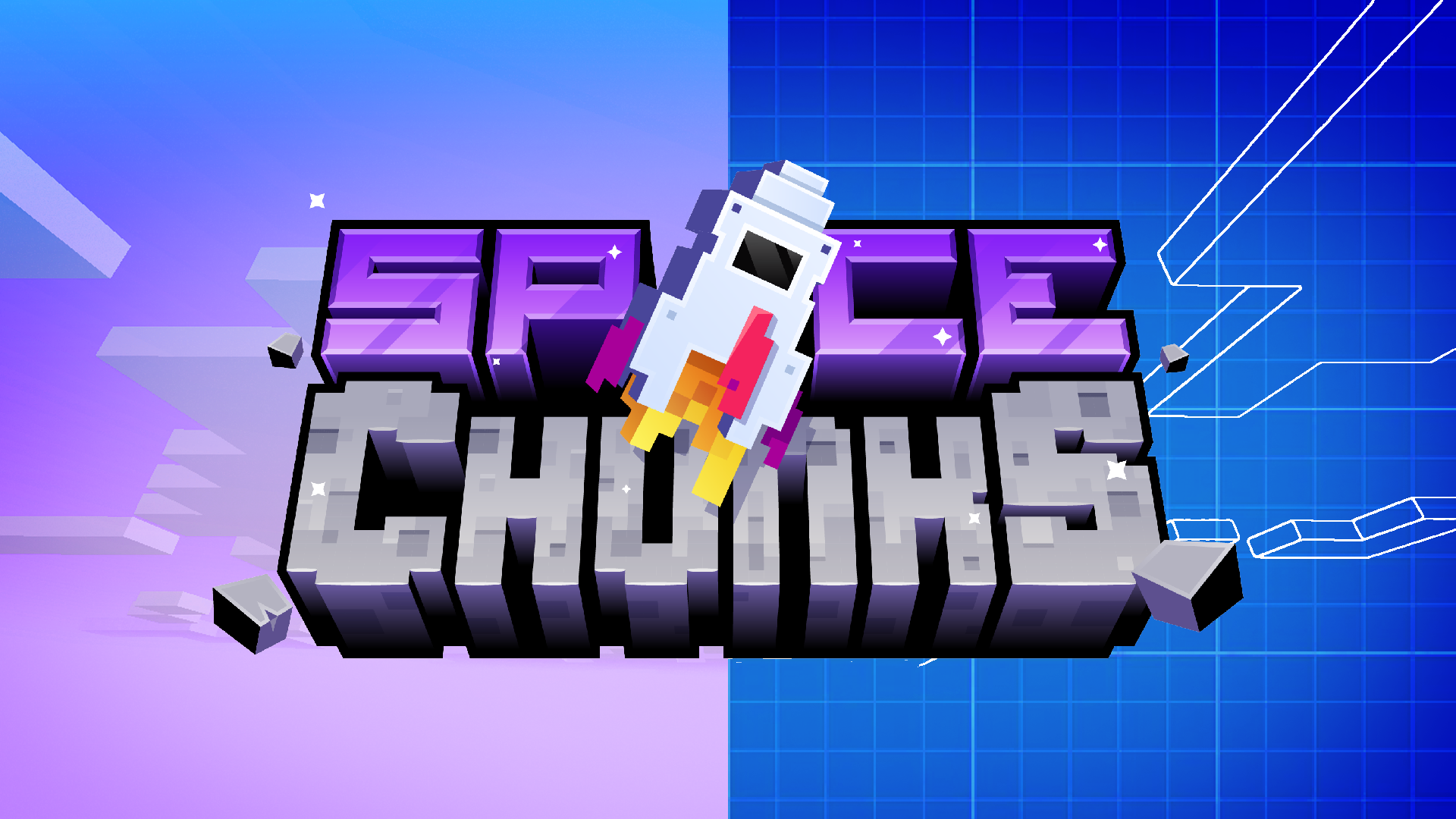 Space Chunks Logo