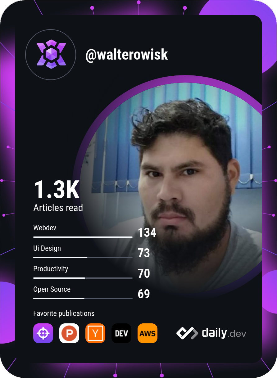 Walter J. Silva's Dev Card