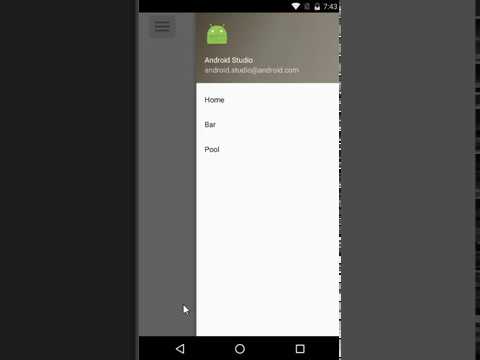 Xamarin.Android DrawerLayout with both sides