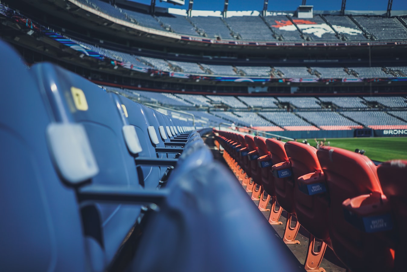 Empty NFL Stadium