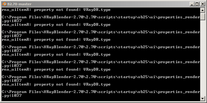 vb-270-error-vraydr type