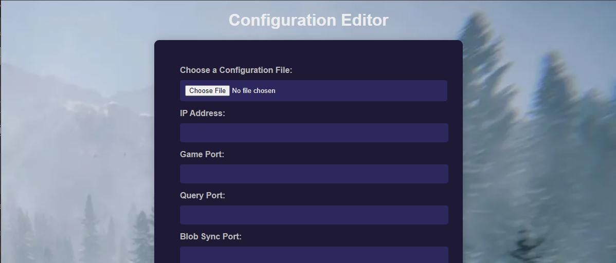 Server Configuration