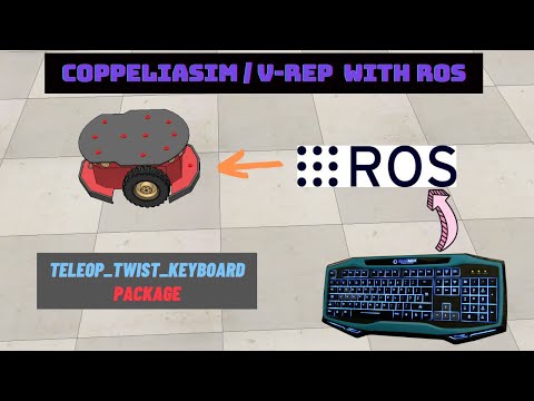 ros-with-coppelisim-keyboard-control