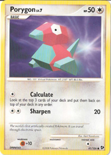 Porygon Card 1