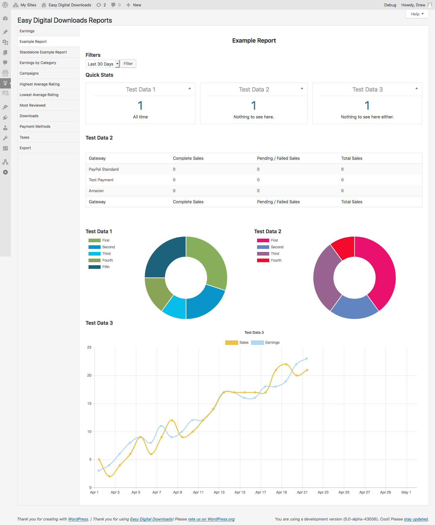 Example report