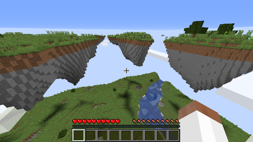 floating islands biome