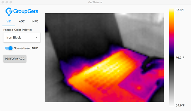 GetThermal screenshot