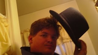 unboxing of new Fedora  hat