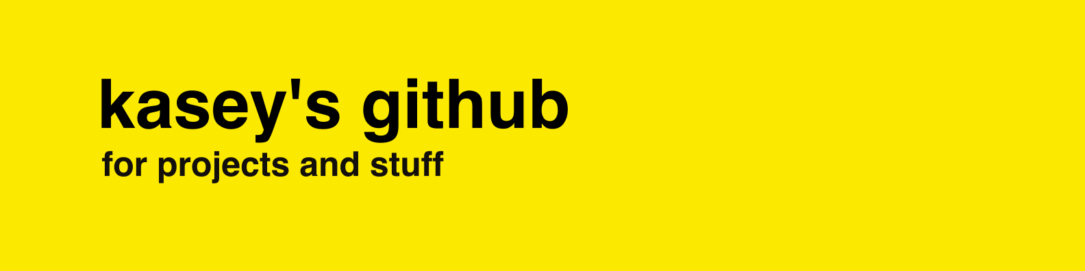 my lil github banner