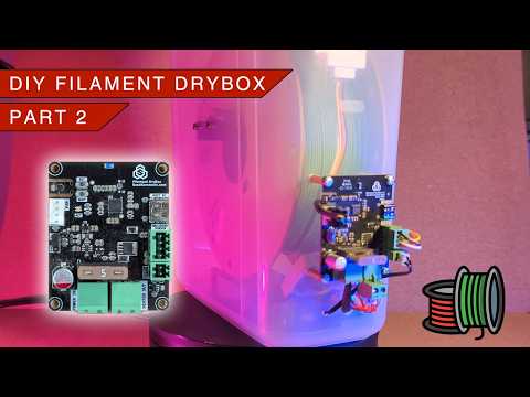 DIY WiFi Enabled Filament Dry Box v2