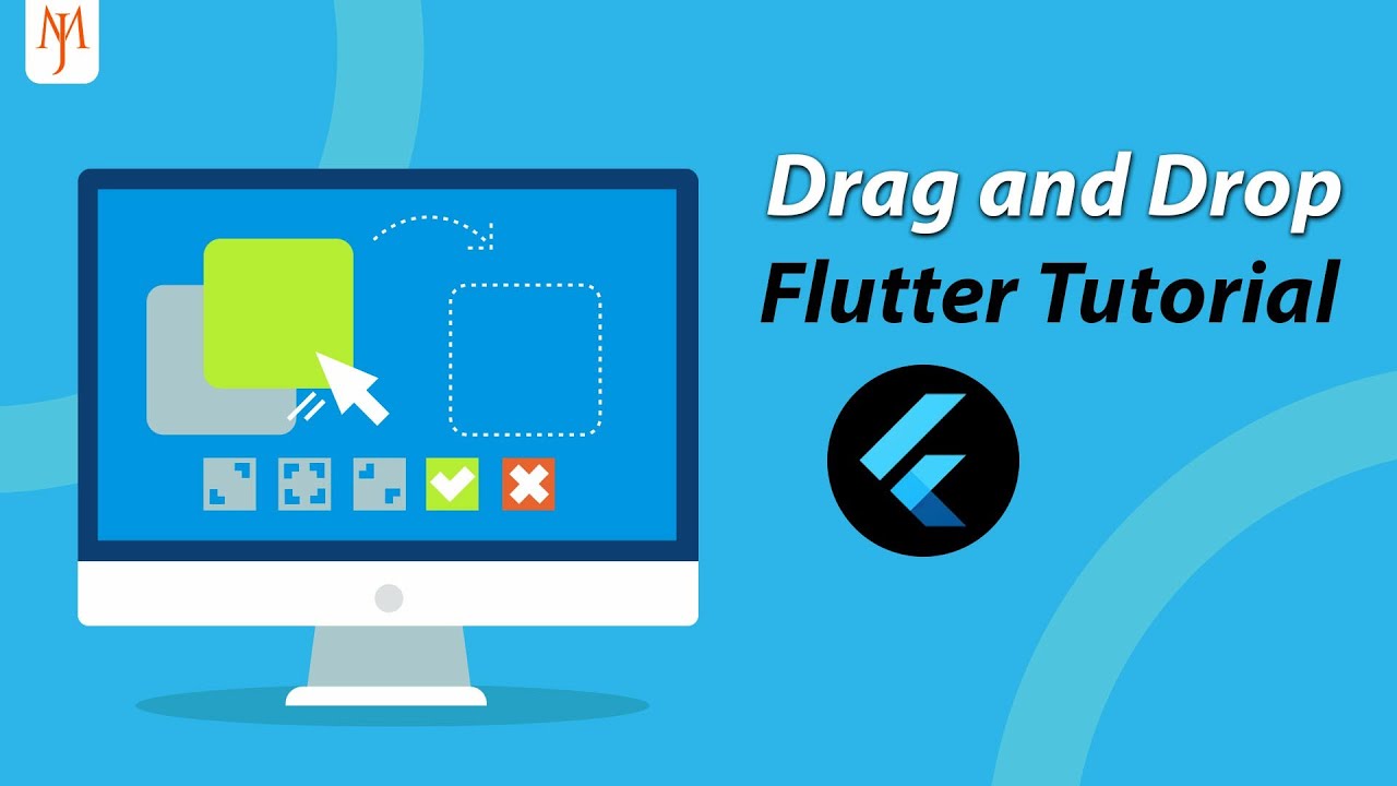 Flutter Drag and Drop (ListView, ReorderableListView) YouTube video