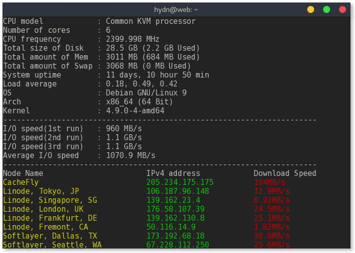 alt bench.sh screenshot