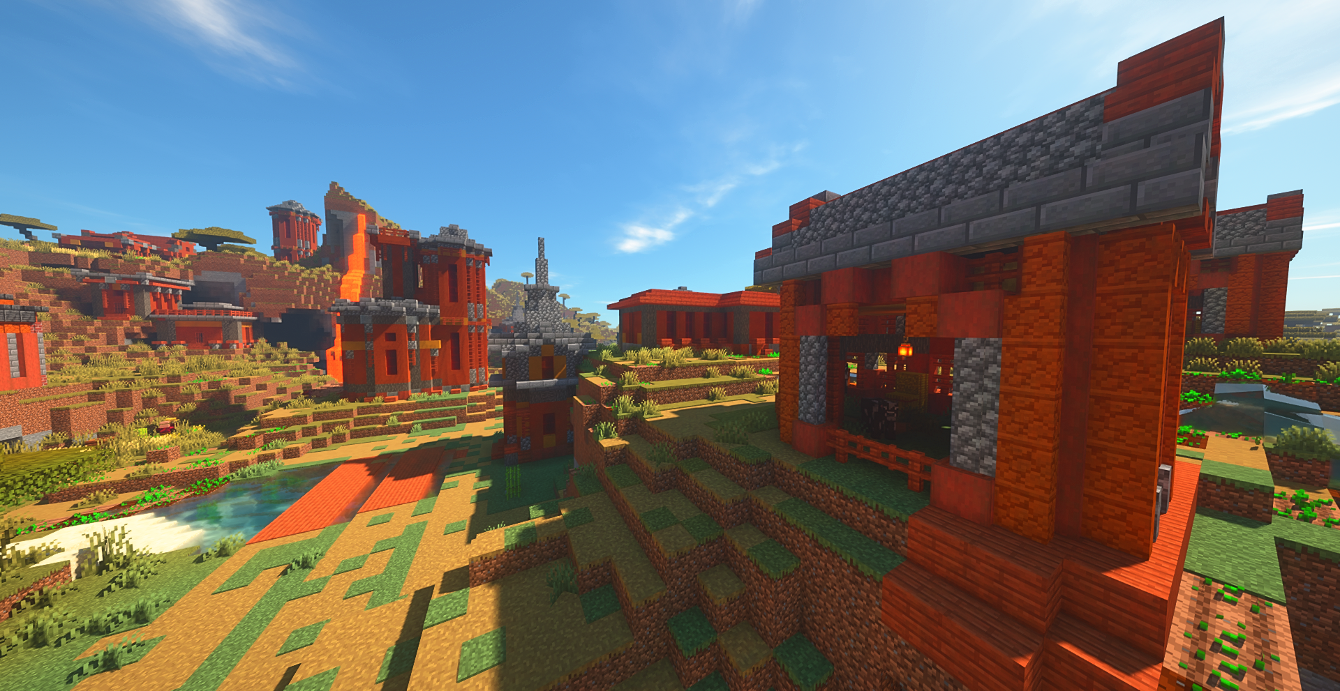 Savanna Village Side View