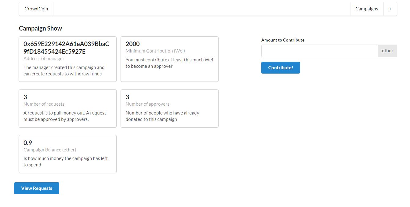 Solidity Contract