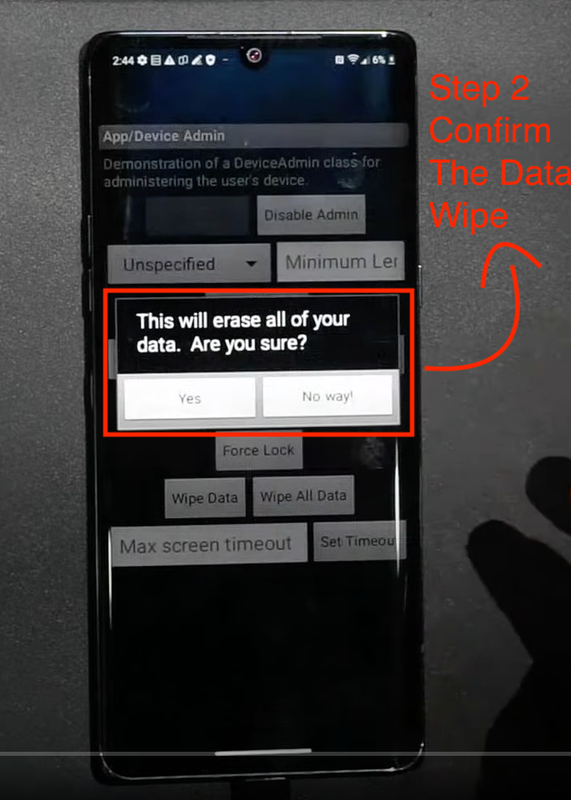 Android Data Wipe