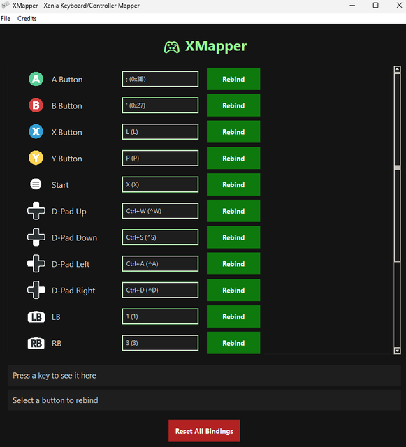 GitHub - b9natwo/xmapper: A simple tool to help configure your controls ...