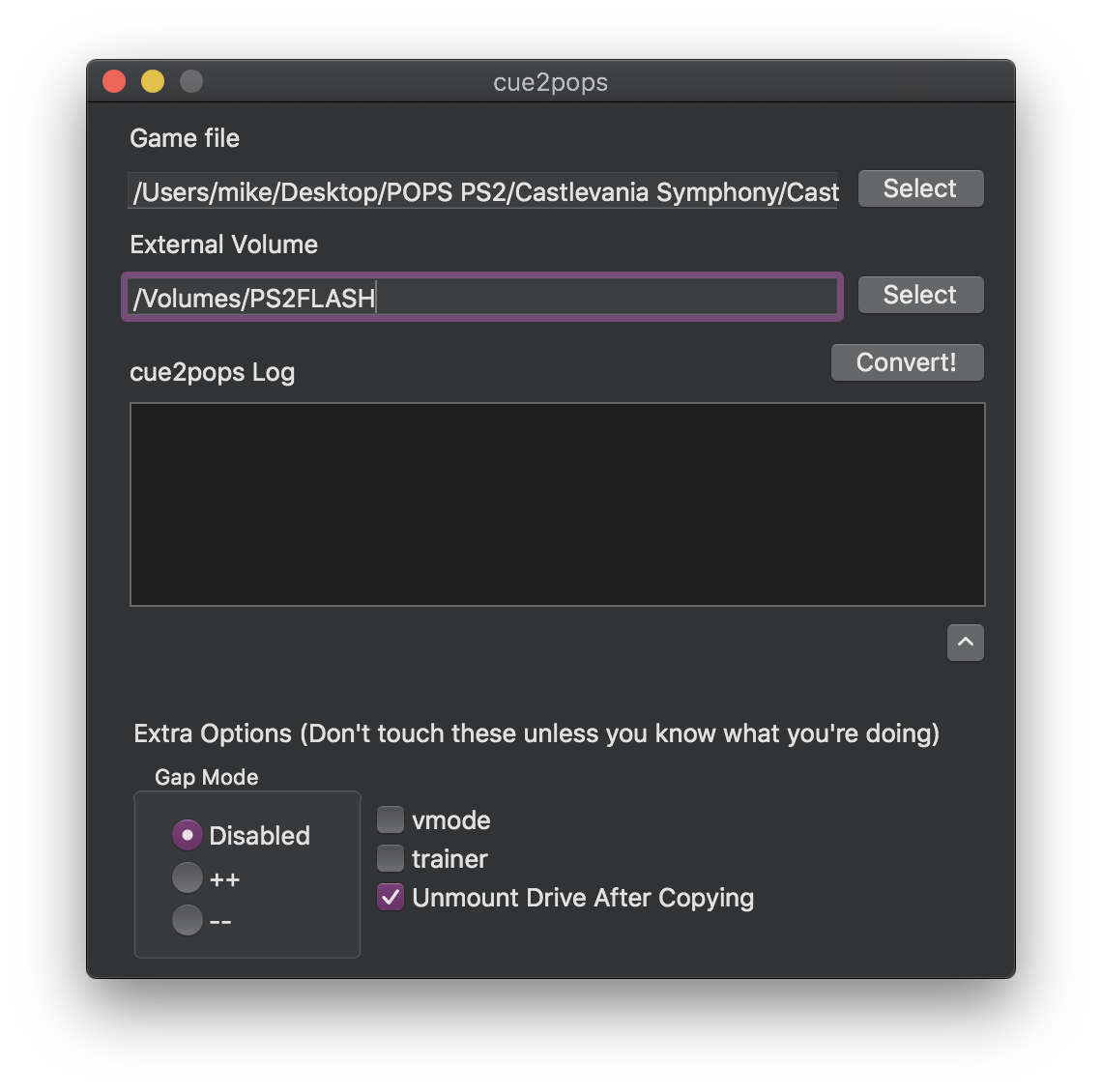 GitHub - suicvne/cue2pops-gui-mac: GUI Wrapper around cue2pops for Mac ...