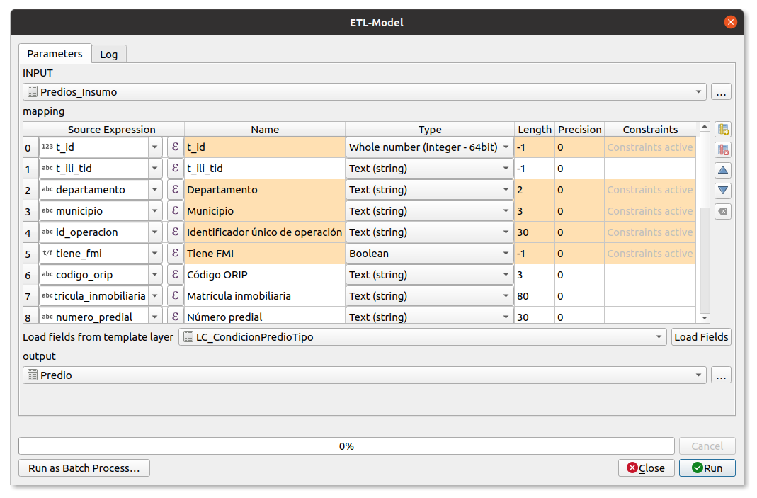 Constraints en ETL