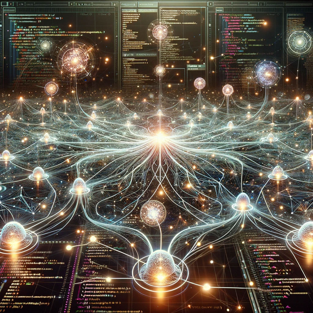 Interconnected Neuron Reactions