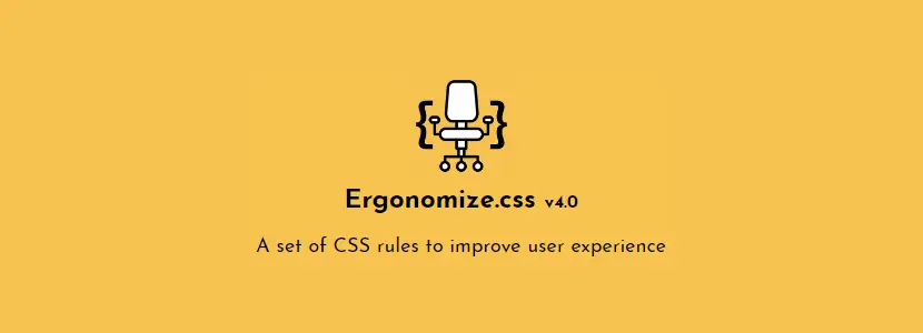 Ergonomize.css v4.3