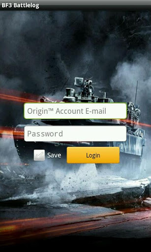 BF3-Battlelog home screen