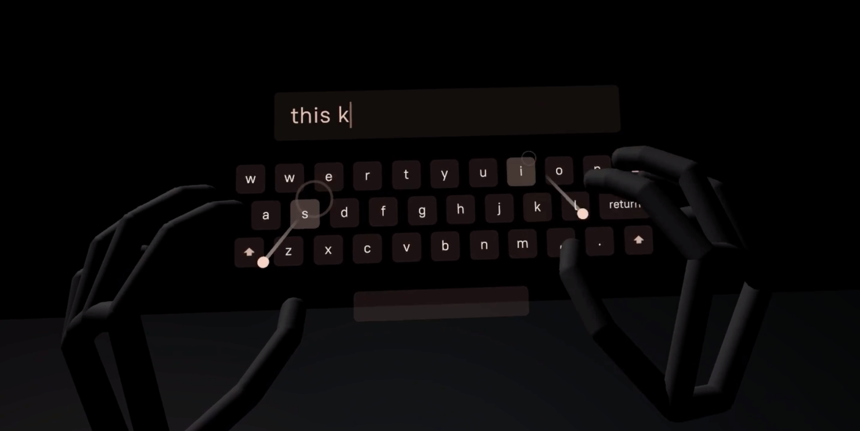 Pinchy keyboard