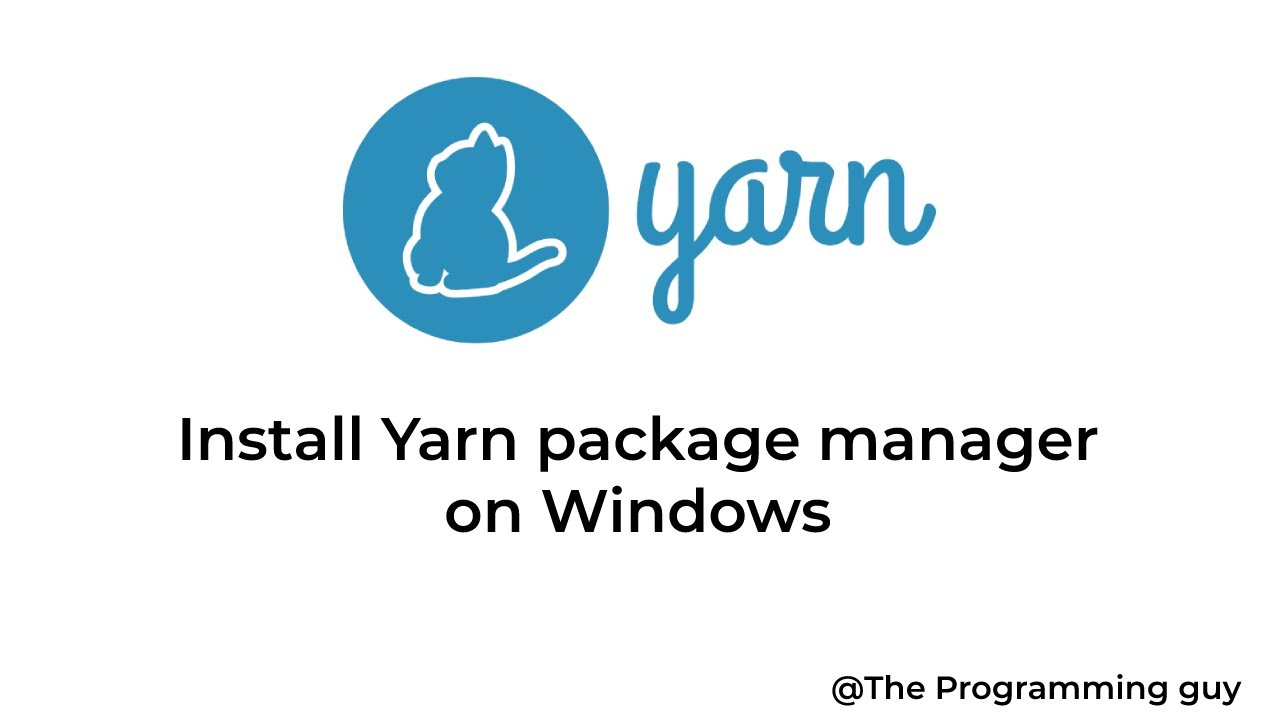 Yarn tutorial video