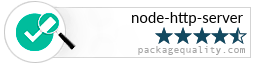 node-http-server Package Quality