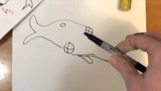 Tutorial: How to Draw a Dolphin