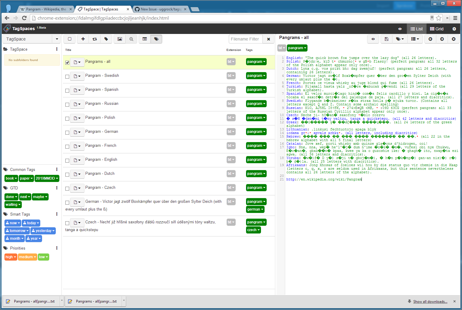 tagspaces