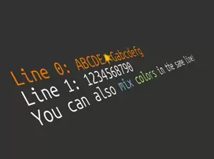 Mixed text demo