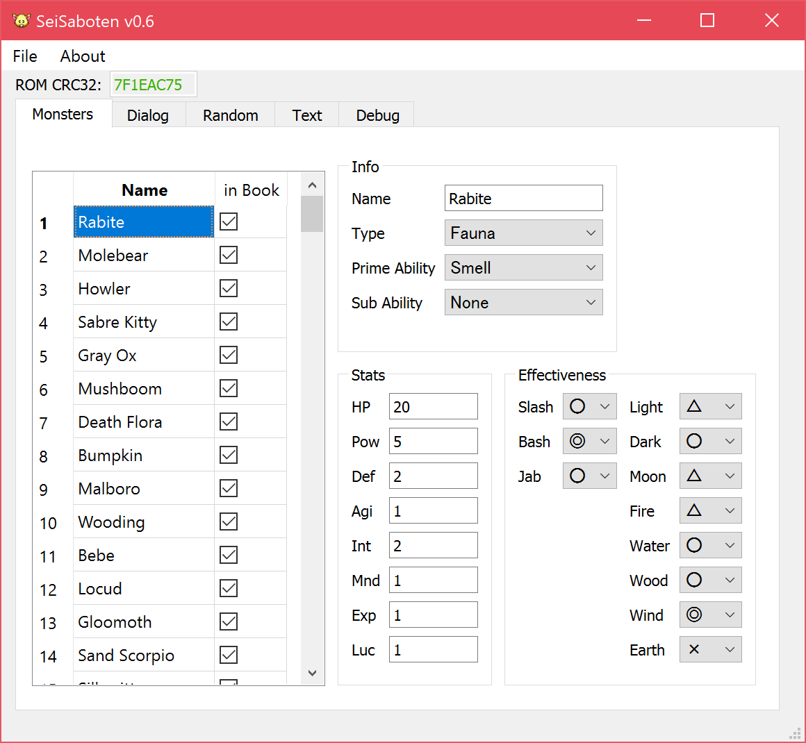 Editor GUI