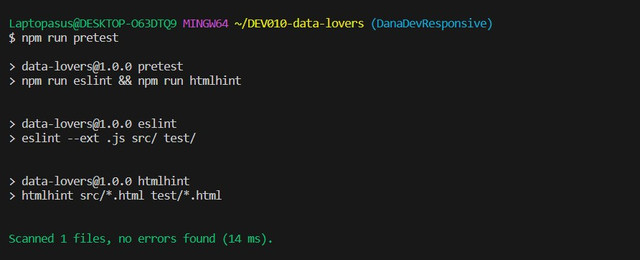 npm-runt-pretest-data-lovers