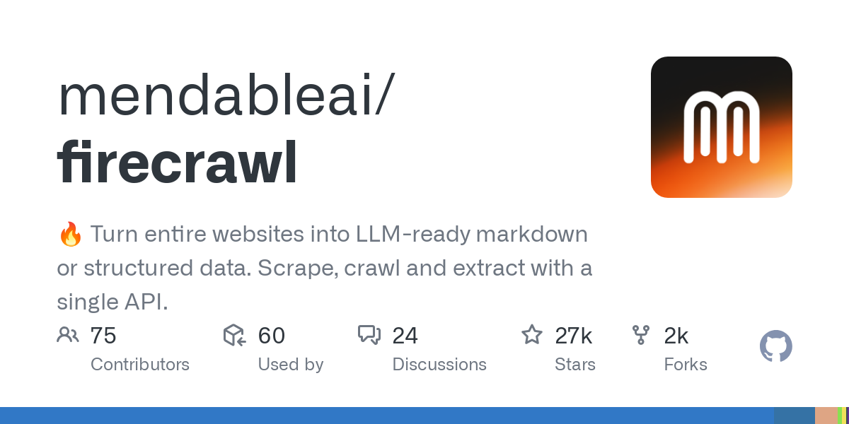 mendableai / firecrawl