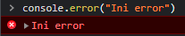 console.error()